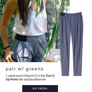 ADAY Turn It Up Pant - EUC, Sz. M